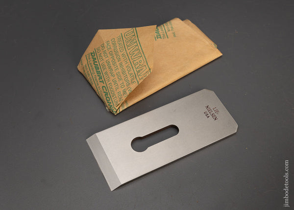 Discontinued 40° Spare Iron for LIE NIELSEN No. 62 Low Angle Jack Plane - 115502