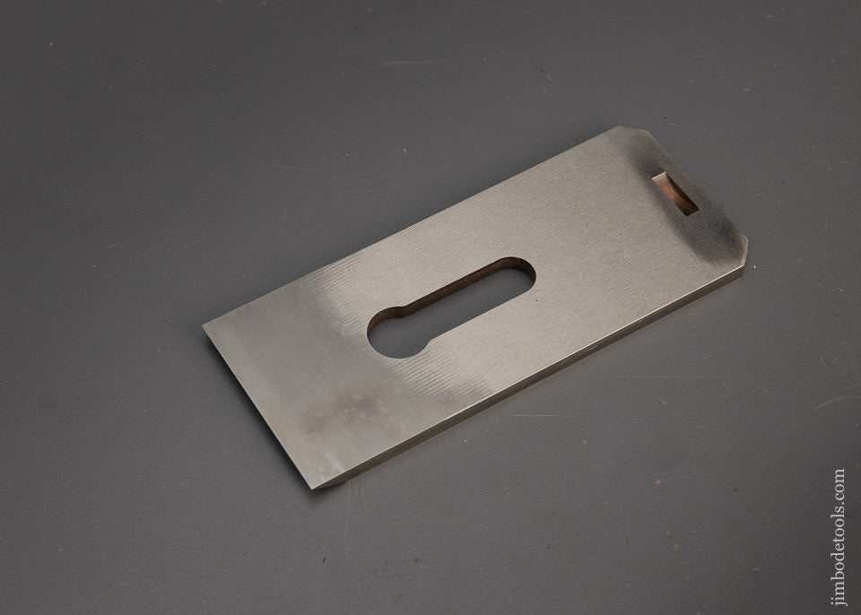 Discontinued 40° Spare Iron for LIE NIELSEN No. 62 Low Angle Jack Plane - 115502