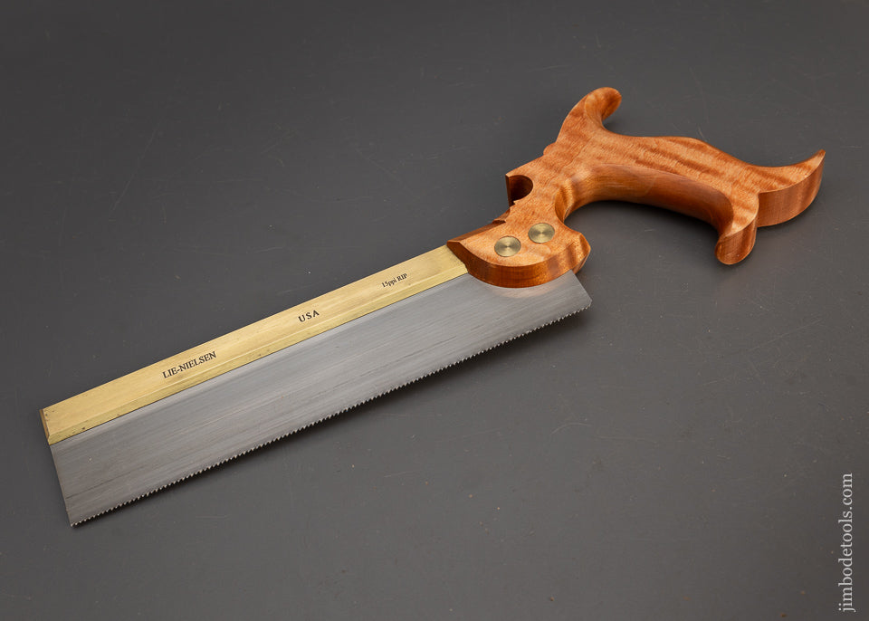 LIE NIELSEN Brass Back Dovetail Saw Mint in Box - 115504
