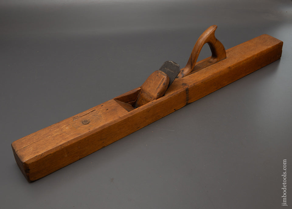Remarkable 30 1/2 Inch 18th Century Jointer Plane - 115601
