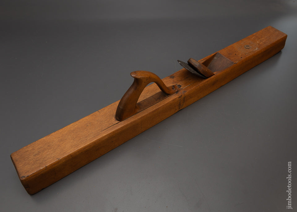 Remarkable 30 1/2 Inch 18th Century Jointer Plane - 115601