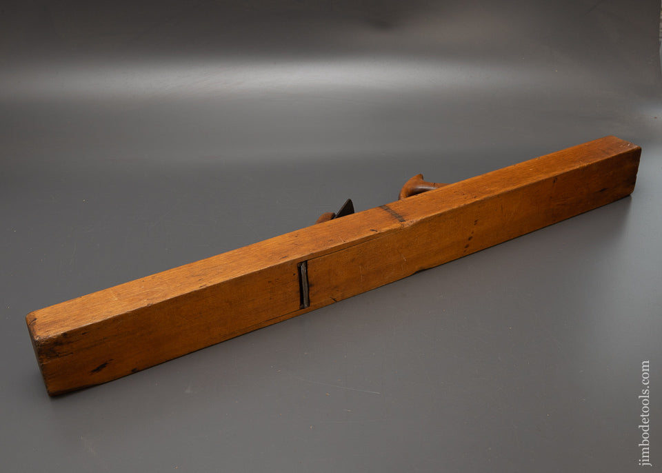 Remarkable 30 1/2 Inch 18th Century Jointer Plane - 115601