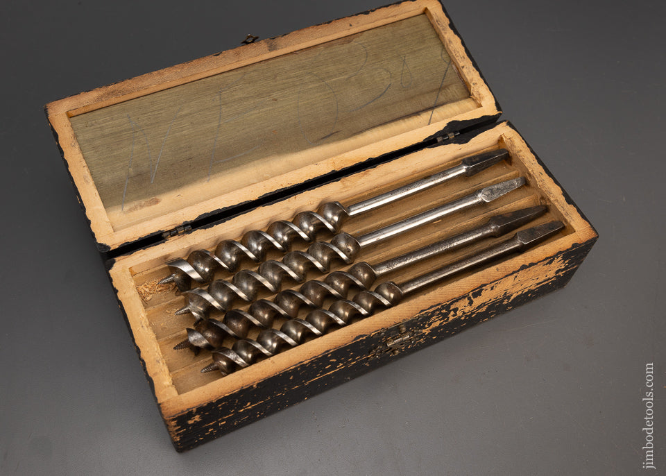 Good User Set of RUSSELL JENNINGS Auger Bits - 115616