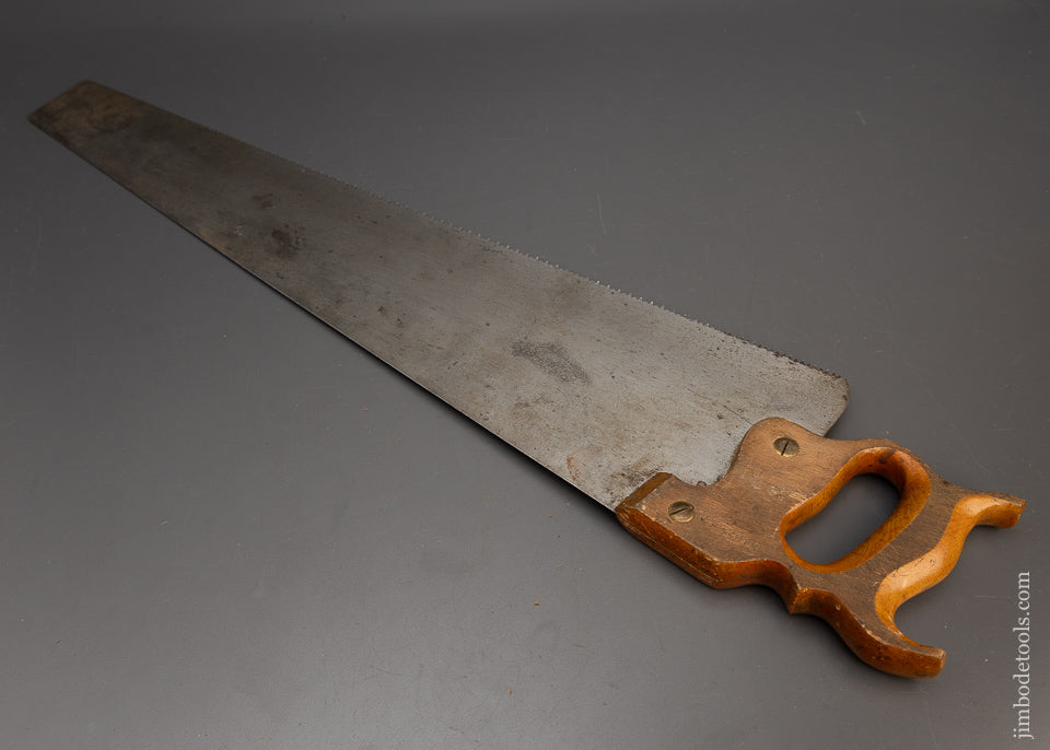 Extra Fine ATKINS SHEFFIELD SAW WORKS Phoenix Old Hickory No. 31 Hand Saw - 115619