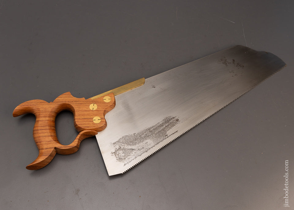 WENZLOFF & SONS No. 8 Half Back Saw - 115623