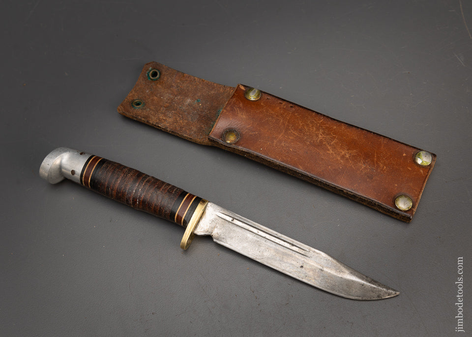Fine Western Fish & Bird Knife with Sheath - 115628