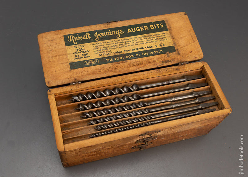 Good User Set of RUSSELL JENNINGS Auger Bits115646