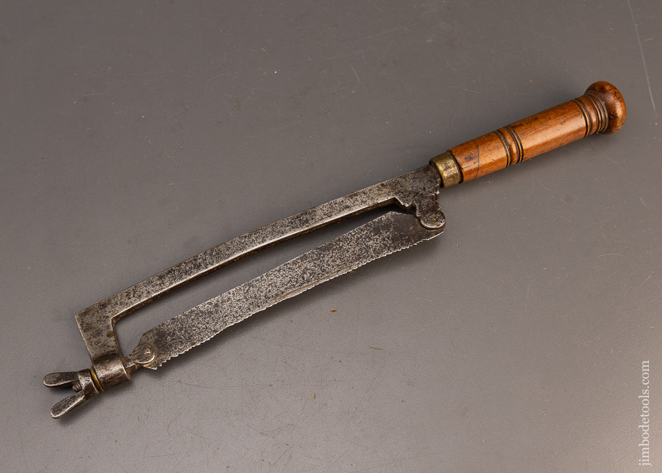 Gorgeous 18th Century Armorer’s Saw - 115652