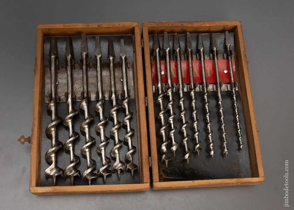 Fine & Complete Set of IRWIN Auger Bits in Original Box - 115655