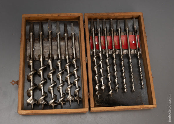 Fine & Complete Set of IRWIN Auger Bits in Original Box - 115655