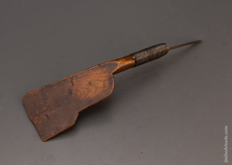 Antique Hand Carved Native American Crooked Knife - 115656