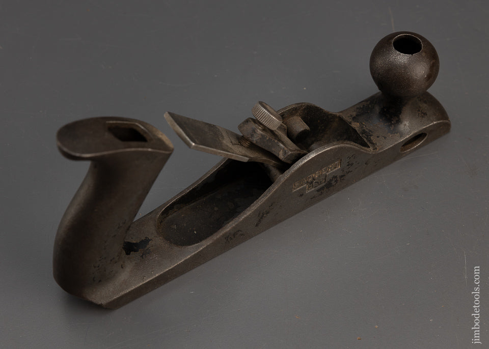 Rare Solid Iron SARGENT No. 160 Scrub Plane Clean, Fine, No Issues - 115698