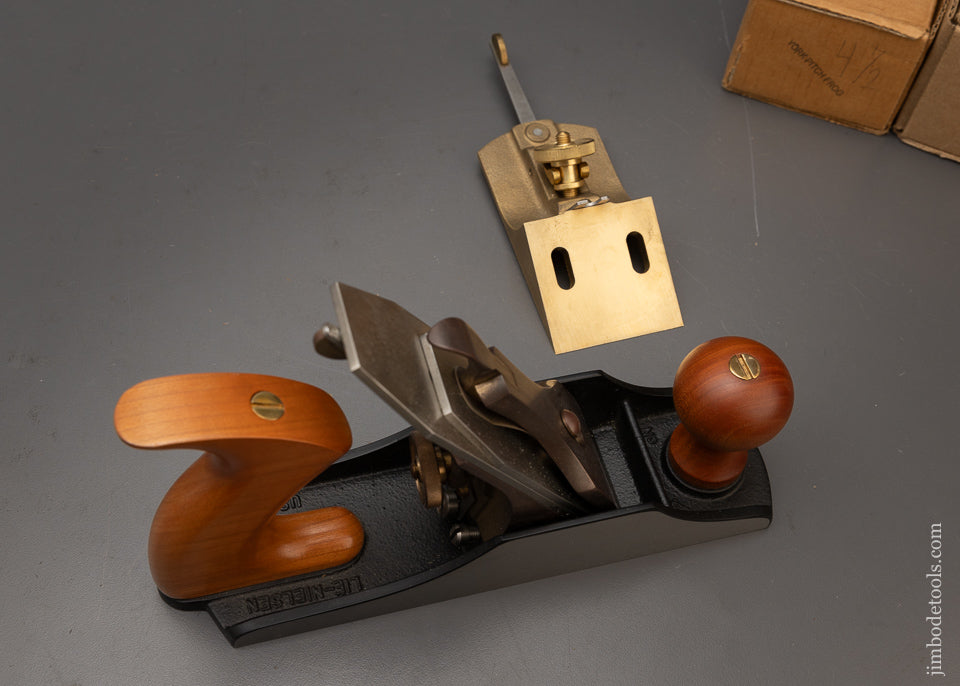 LIE NIELSEN No. 4 Smooth Plane with Both 55° & 45° Frogs Mint in Boxes Unused - 115718