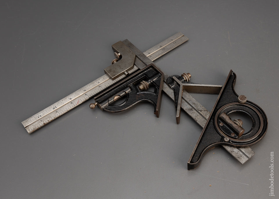 Extra Fine & Comprehensive STARRETT Combination Square Set 12 Inch - 115724