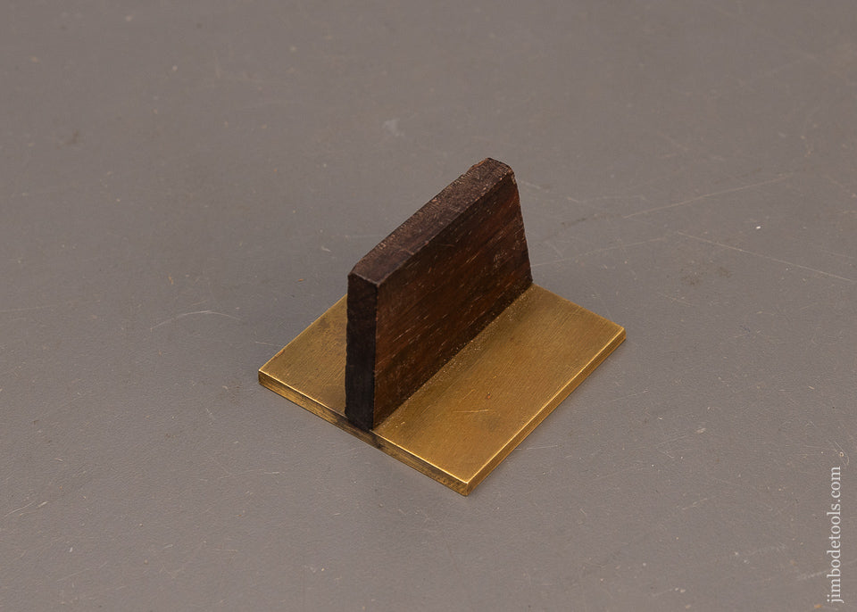 Mint! LIE-NIELSEN Dovetail Gauge Brass & Rosewood - 115730