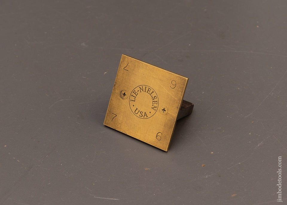 Mint! LIE-NIELSEN Dovetail Gauge Brass & Rosewood - 115730