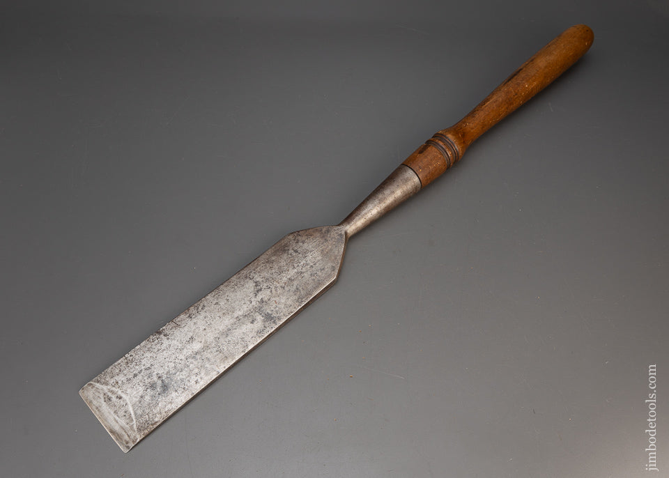 Extra Fine 3 Inch Timber Framing Slick with Original Handle by NEW HAVEN EDGE TOOL CO. - 115737