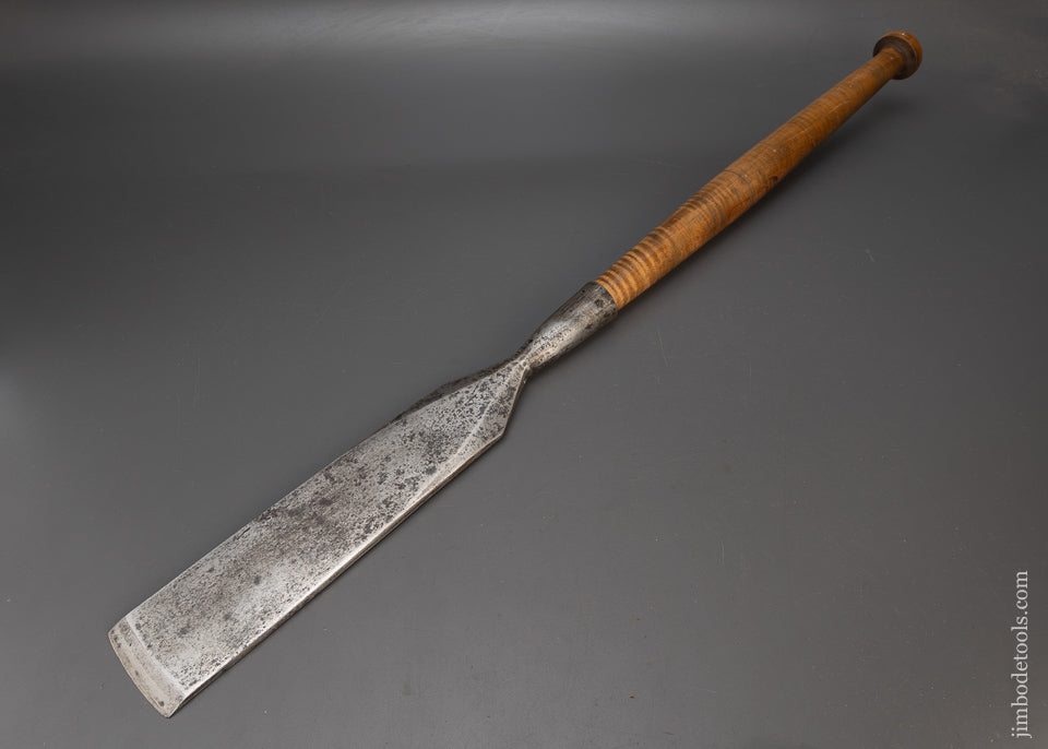 Sweet BEATTY 3 Inch Wide Timber 6 Pound Framing Slick with Tiger Maple Handle - 115755