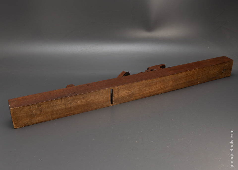 Amazing & Ornate 36 1/2 Inch Dutch Jointer Plane 18th Century Style - 115764