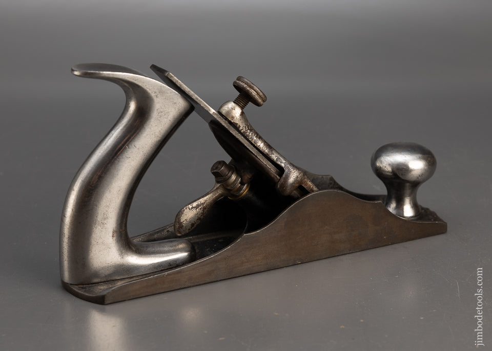 Very Fine Rare Iron Handled CHAPLIN’S PATENT Smooth Plane No. 4 (No. 3 Size) - 115765