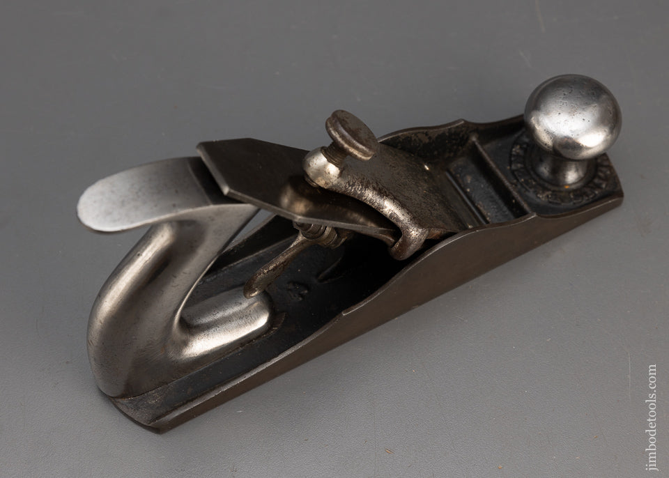 Very Fine Rare Iron Handled CHAPLIN’S PATENT Smooth Plane No. 4 (No. 3 Size) - 115765