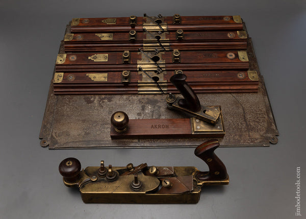Spectacular Set of Plane Maker’s Planes Plane Making Tools - 115776