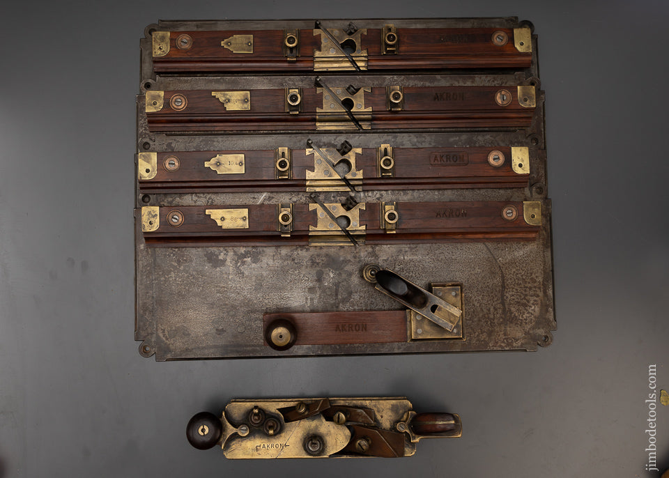 Spectacular Set of Plane Maker’s Planes Plane Making Tools - 115776