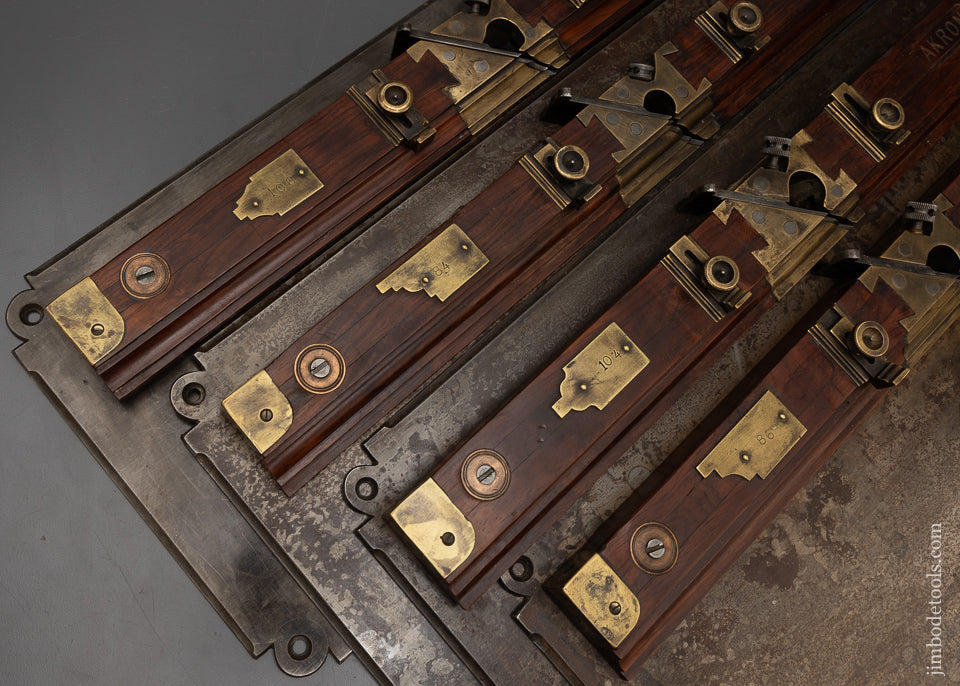 Spectacular Set of Plane Maker’s Planes Plane Making Tools - 115776