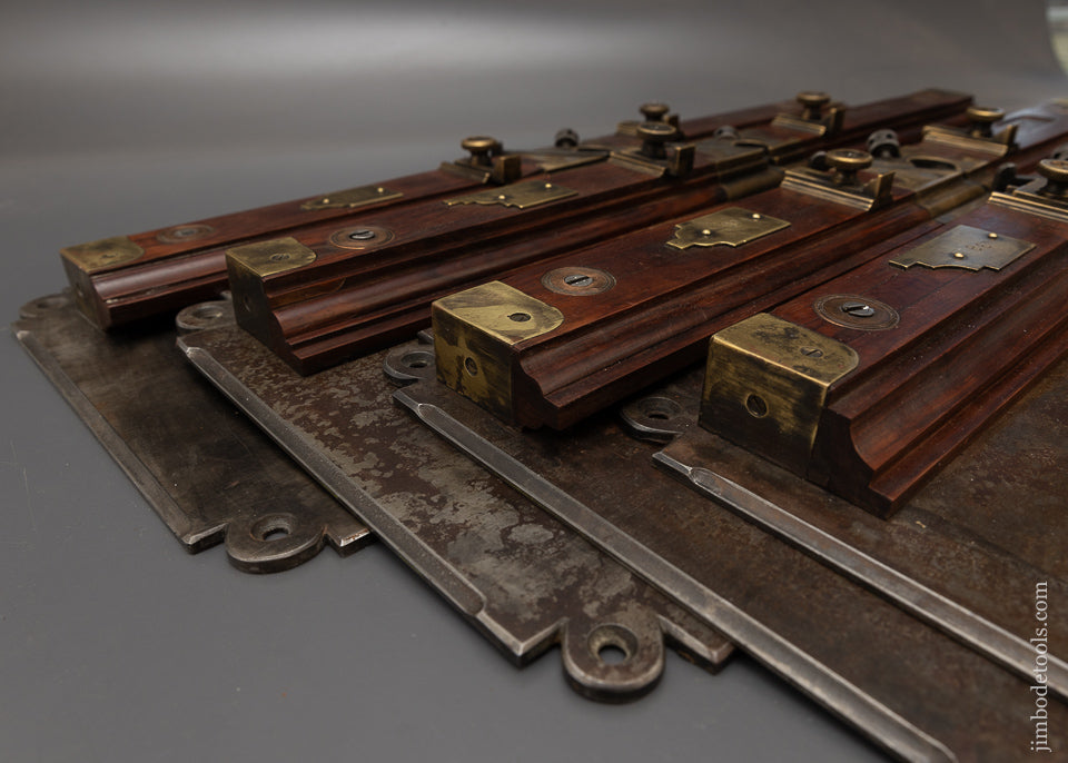 Spectacular Set of Plane Maker’s Planes Plane Making Tools - 115776