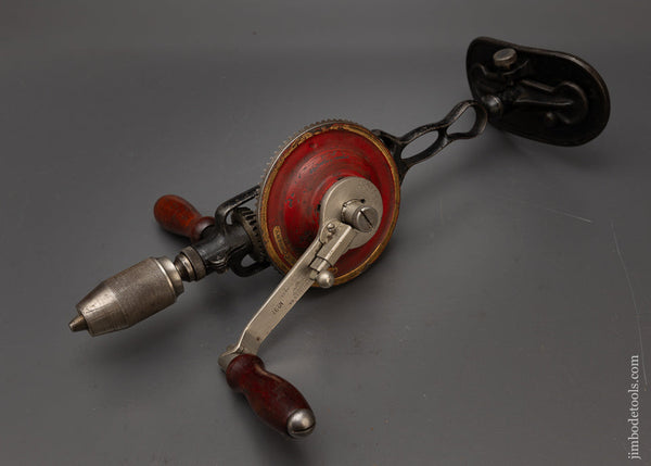 Phenomenal MILLERS FALLS No. 97 Multi Speed Hand Drill with Full Paint & Decals - 115781