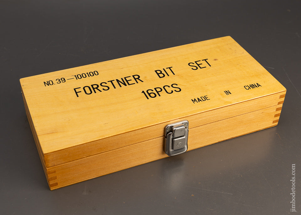 16 Piece Forstner Bit Set 1/4 to 2 1/8 Inches - 115783