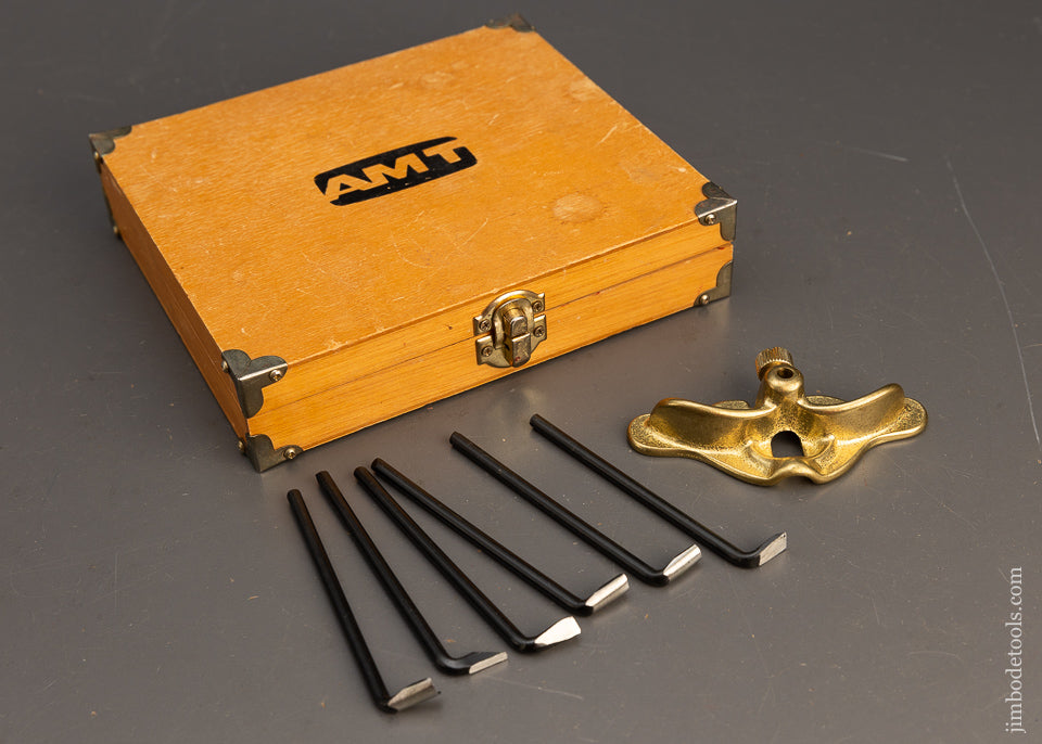 AMT Router Plane in Original Box with Six Cutters - 115785