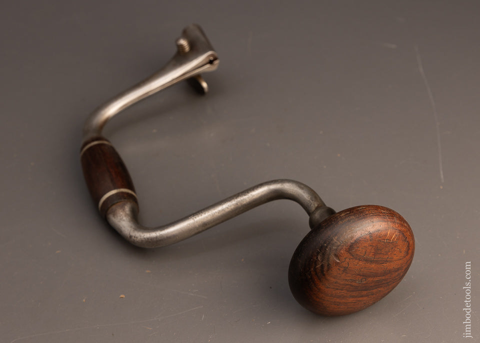 Extra Fine JOHN S. FRAY March 23, 1880 Patent Spofford Bit Brace 8 Inch - 115803