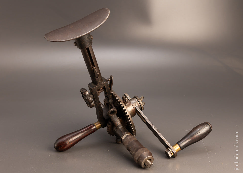 Very Rare MCCLELLAN SOUND BEACH, Ct. Nov. 6, 1900 PATENT Universal Brace & Drill - 115805