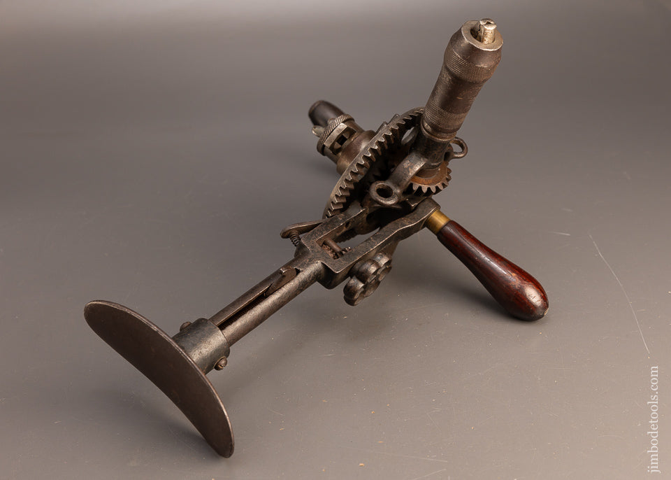 Very Rare MCCLELLAN SOUND BEACH, Ct. Nov. 6, 1900 PATENT Universal Brace & Drill - 115805