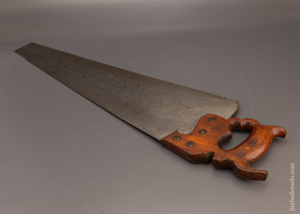 Fantastic DISSTON No. 12 London Spring Hand Saw - 115809