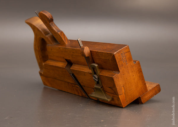 Fine RARE Handled Moving Filletster Plane by JOHN BELL PHILAD. - 115822