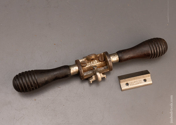 STANLEY No. 67 Spoke Shave 100% Complete with Both Bottoms & Fence - 115826