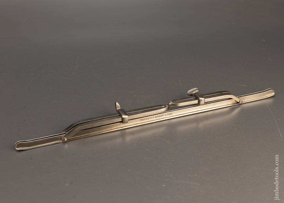 Rare FLYNN PATENT Hand Saw Depth Gauge UNIVERSAL DEPTH GAUGE CO. PHILADA, PA - 115848