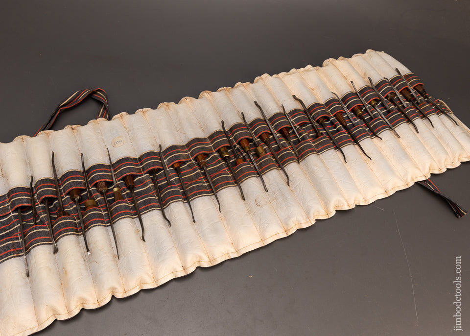 Set of 34 C. MAIER Carving Tools Chisels Gouges - 115851