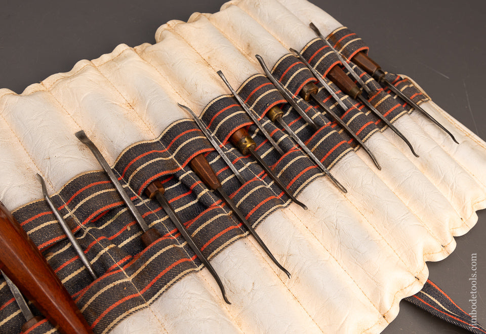 Set of 34 C. MAIER Carving Tools Chisels Gouges - 115851