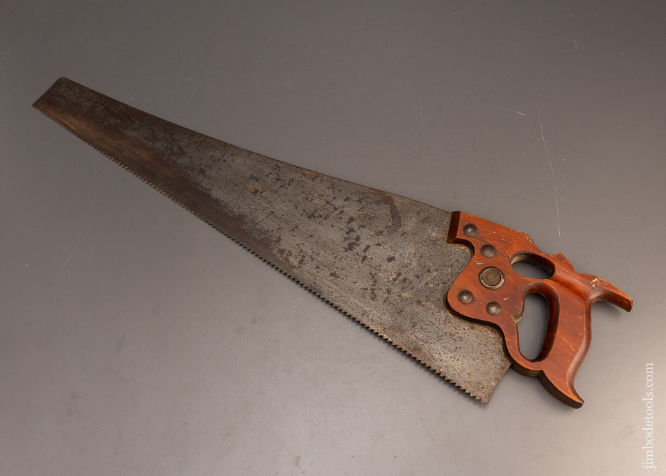 Excellent DISSTON No. D-8 Rip Hand Saw - 115863