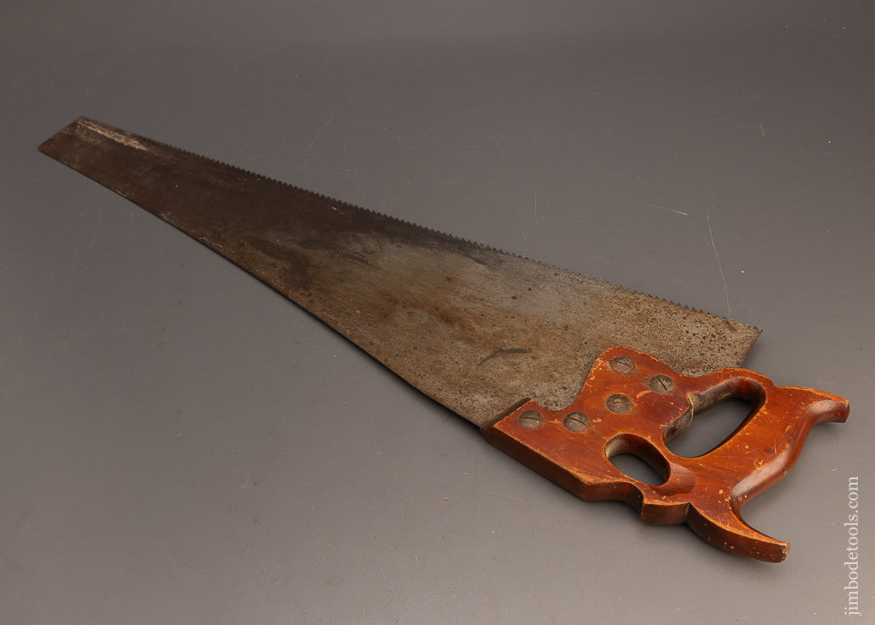 Excellent DISSTON No. D-8 Rip Hand Saw - 115863