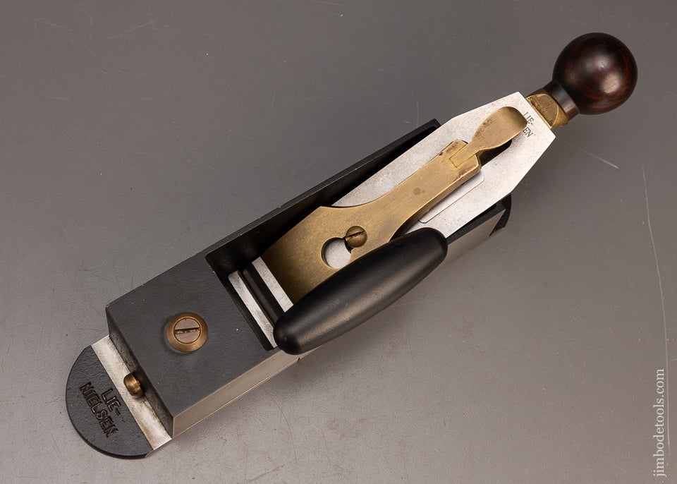 Discontinued & Rare Cocobolo Handled LIE NIELSEN No. 9 Piano Maker’s Miter Plane - 115864