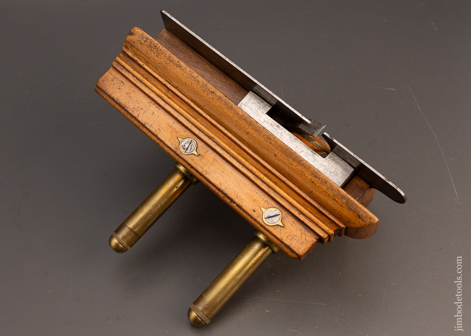 Sweet MATHIESON Brass Armed Plow Plane - 115894