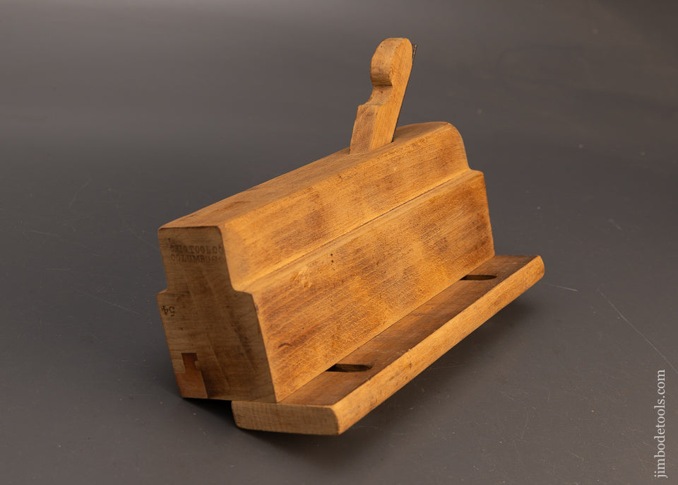 Clean OHIO TOOL CO. No. 54 Moving Filletster Plane - 115895