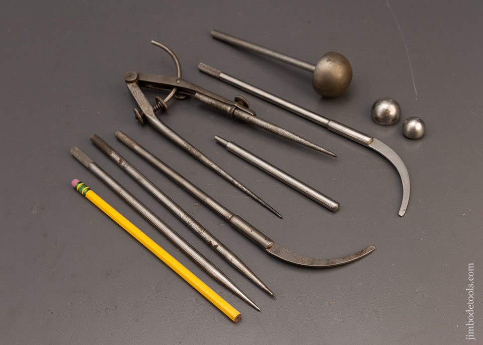 Comprehensive STARRETT No. 92 Pencil Divider Set with Accessories - 115919