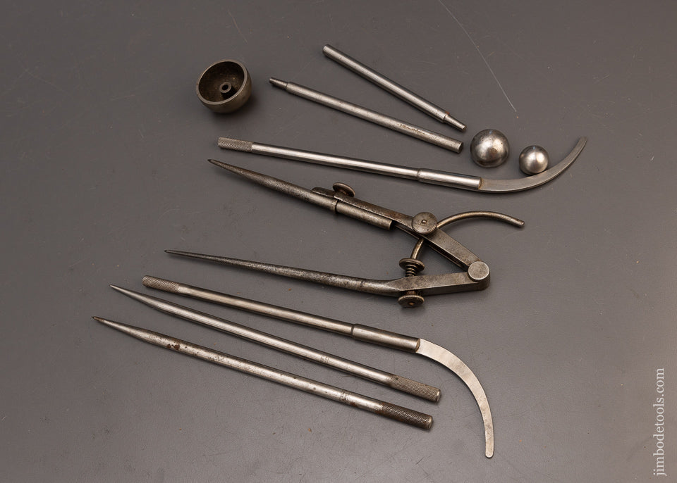 Comprehensive STARRETT No. 92 Pencil Divider Set with Accessories - 115919