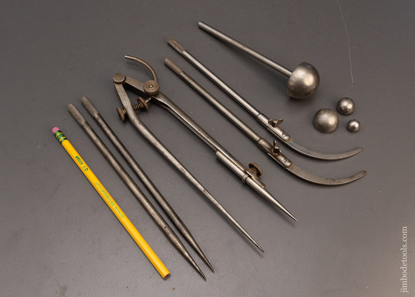 Comprehensive STARRETT No. 92 Pencil Divider Set with Accessories - 115920