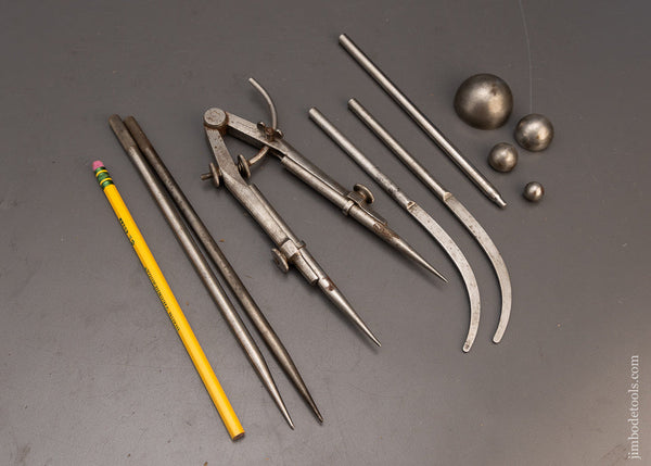 Comprehensive STARRETT No. 92 Pencil Divider Set with Accessories - 115921